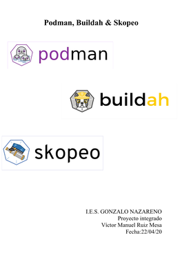 Podman, Buildah & Skopeo