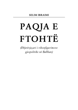 Paqja E Ftohtë