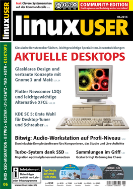 AKTUELLE DESKTOPS • • • YAD • • YAD • Glasklares Design Und Vertraute Konzepte Mit