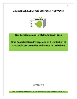 2. Legal Framework on the Delimitation of Constituency Boundaries