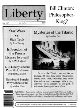 Liberty Magazine May 1997 Mime Type