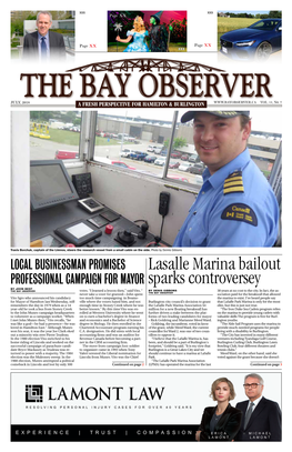 Hamilton/Burlington Bay Observer