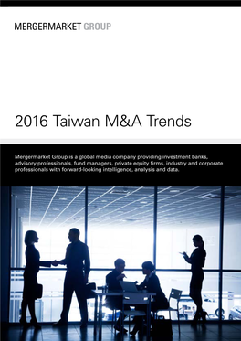 2016 Taiwan M&A Trends