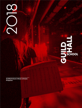 1 Guildhall School of Music & Drama Prospectus