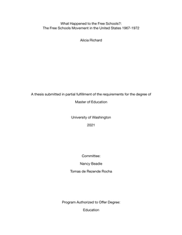 Alicia Richard Master's Thesis