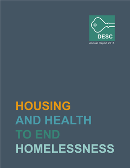 Housing and Health to End Homelessness