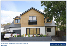 Greenfields, Sigingstone, Cowbridge, CF71 7LP £575,000