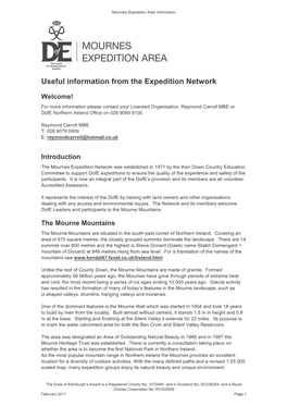 Mournes Information Pack