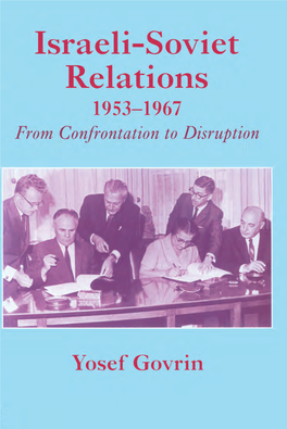 Israeli-Soviet Relations, 1953-1967