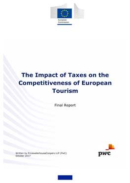 The Impact of Taxes on the Competitiveness of European Tourism