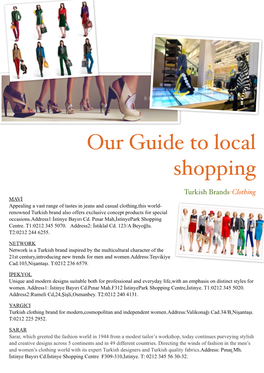 Istanbul Shopping Guide