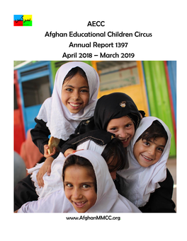 AECC Afghan Educational Children Circus Annual Report 1397 April 2018 – March 2019