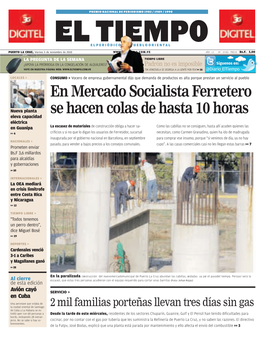 En Mercado Socialista Ferretero Se Hacen Colas De Hasta 10 Horas