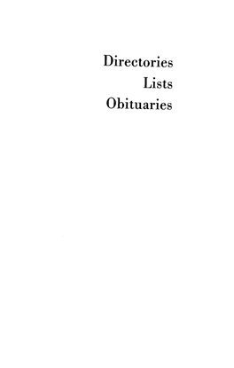 Directories Lists Obituaries National Jewish Organizations1