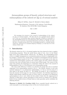 Automorphism Groups of Linearly Ordered Structures And