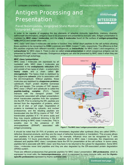 Download Antigen Processing and Presentation.Pdf