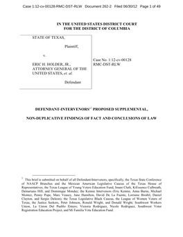 Case 1:12-Cv-00128-RMC-DST-RLW Document 262-2 Filed 06/30/12 Page 1 of 49