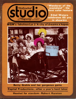 Hollywood Studio Magazine (November 1972)