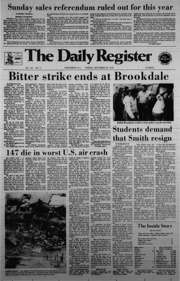 Bitter Strike Ends at Brookdale