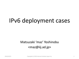 Before and After Ipv4 Address Exhaustion”