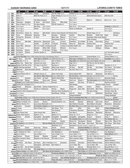 Sunday Morning Grid 12/11/11