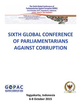 Sixth Global Conference of Parliamentarians Against Corruption