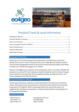 Practical Travel & Local Information