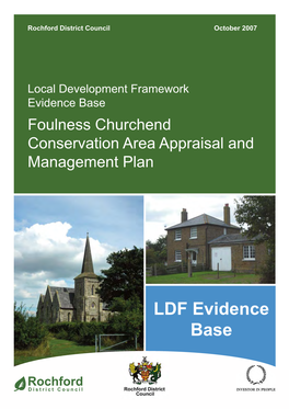 Foulness Churchend Conservation Area Appraisal and Management Plan