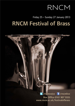 RNCM Festival of Brass