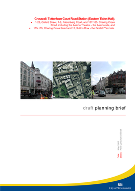 Draft Planning Brief May 2005 Post Consultation Draft Date: Status