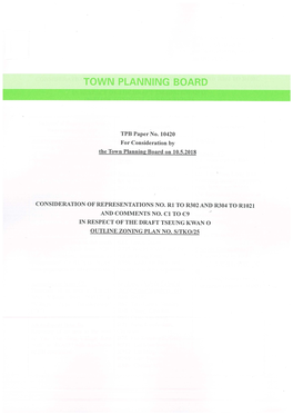 Town Planning Board Paper No. 10420