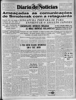 Ameaçadas As Comunicações De Smolensk Com a Retagua