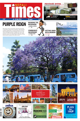 707 16 - 22 May 2014 20 Pages Rs 50
