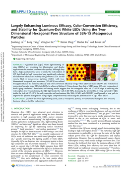 Largely Enhancing Luminous Efficacy, Color-Conversion