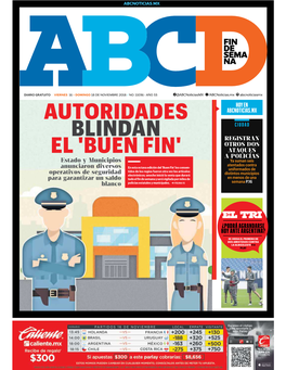 Autoridades Blindan El 'Buen Fin'