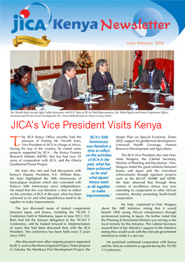 JICA's Vice President Visits Kenya