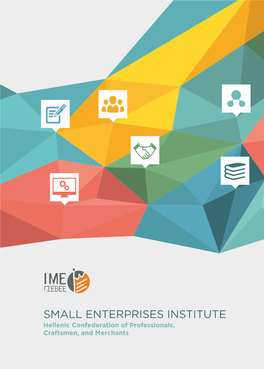 SMALL ENTERPRISES INSTITUTE Co-Financed by Greece and the European Union (European Social Fund)