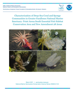 Characterization of Deep-Sea Coral and Sponge Communities In