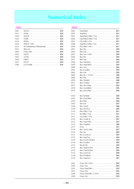 Numerical Index