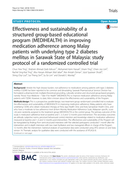 (MEDIHEALTH) in Improving Medication Adherence