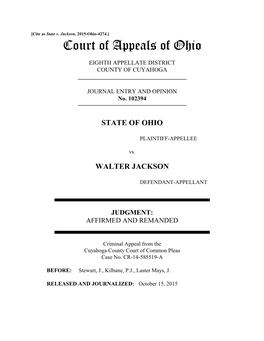 State V. Jackson, 2015-Ohio-4274.]