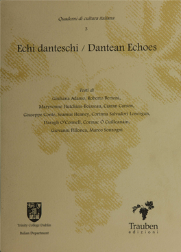 Echi Danteschi / Dantean Echoes