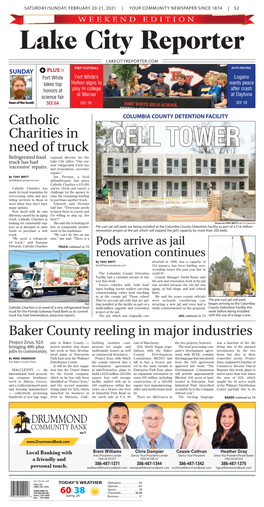 Baker County Reeling in Major Industries Catholic Charities In