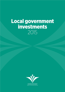 Local Government Investments 2015 Contents