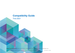 Tina Compatibility Guide