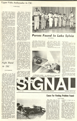 The Signal, Vol. 97, No. 2 (March 8, 1972)