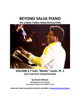 Beyond Salsa Piano the Cuban Timba Piano Revolution