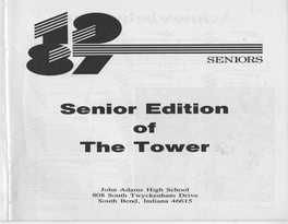 Senior Edition of the Tower ,\