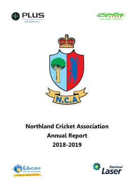 Northland Cricket Association Annual Report 2018-2019