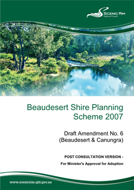 Beaudesert Shire Planning Scheme 2007